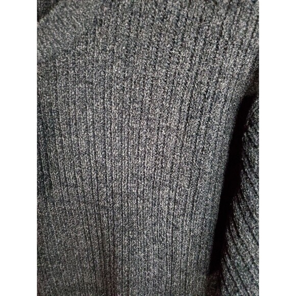 Geoffrey Beene Men's Black/Charcoal Long Sleeve Sweater Size XL Extra Soft NWT - Picture 3 of 7